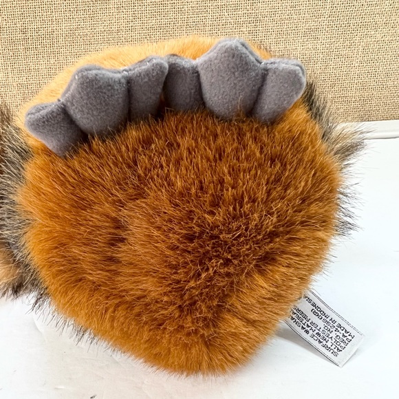 NWT Vintage 8” Hoot Owl Plush Hoo Tan Realistic Bird Aurora Plush A&A Stuffy - Picture 6 of 13